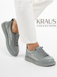 Полуботинки женские натуральная кожа KRAUS Collection 169478677 купить за 3 122 ₽ в интернет‑магазине Wildberries