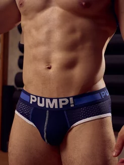 Трусы брифы хлопковые с сетчатой вставкой PUMP! 173009116 купить за 512 ₽ в интернет‑магазине Wildberries