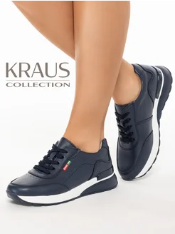 Кроссовки женские кожаные KRAUS Collection 347052727 купить за 2 369 ₽ в интернет‑магазине Wildberries