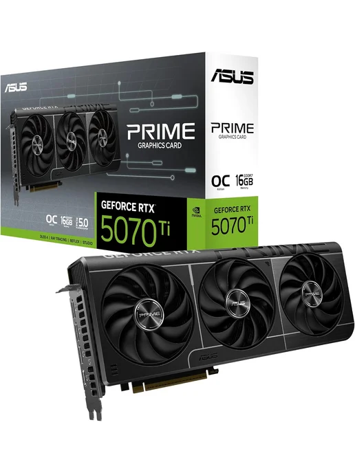 PNY PNY GeForce RTX 5070 Ti 16GB GDDR7 Dual-Fan Slim Overclocked