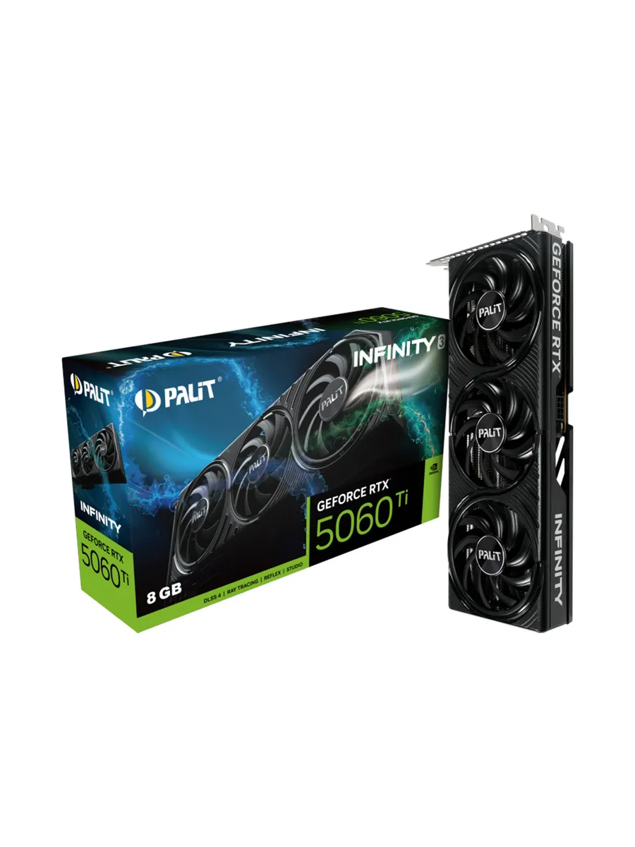Видеокарта RTX5060Ti INFINITY 3 8GB (NE7506T019P1-GB2062S)